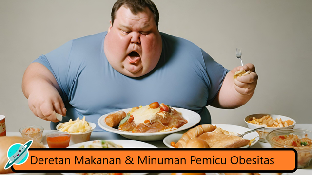 Deretan Makanan & Minuman Pemicu Obesitas